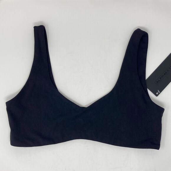 Alphalete Women's Black Aura Contour Sculpt Bra Size XL - Picture 2 of 12